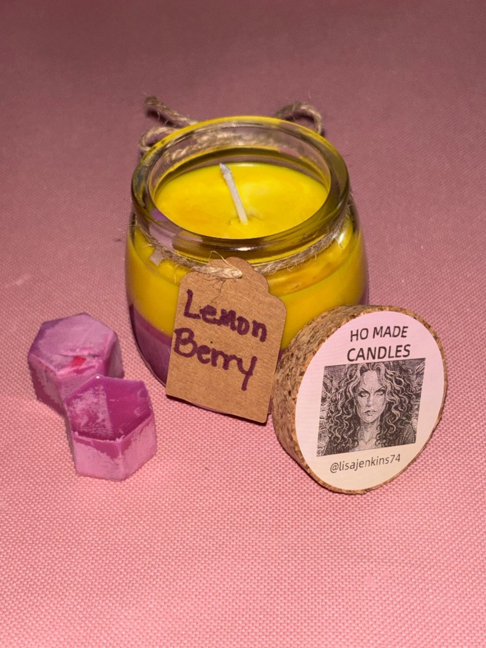Ho Made candle